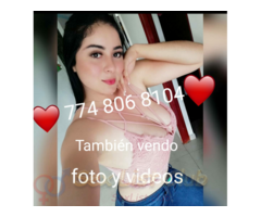 774 806 8104 WhatsApp disponible en tu zona espero tu mensaje amor