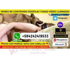 SEXO CON PERRO RUBIA CULONA CREA Y VENDE CONTENIDO PORNO ZOOFILIA VIP ONLINE