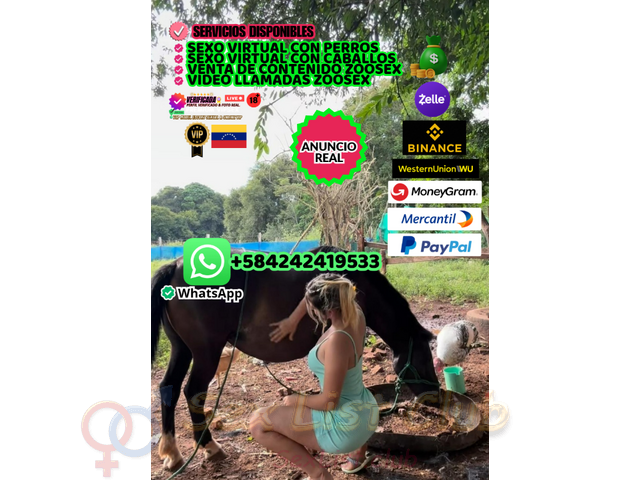 MUJER SEXO CON ANIMALES ASISTENCIA ONLINE VIP